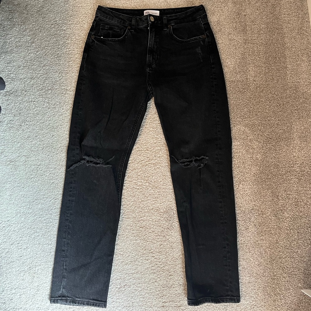 Black zara jeans